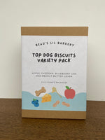 Load image into Gallery viewer, Top Three Dog Biscuit Variety Pack (2oz bags)
