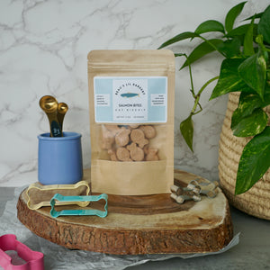 Catnip & Chill Salmon Recipe Cat Treats (Safe for Dogs)
