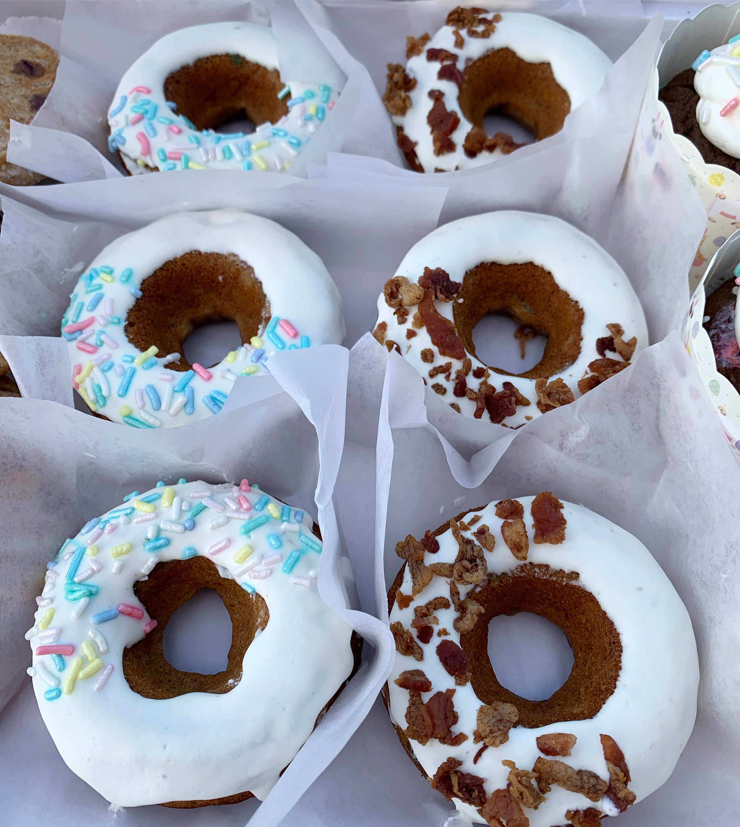 Peanut Butter Banana Donuts (PICK-UP ORDERS ONLY)