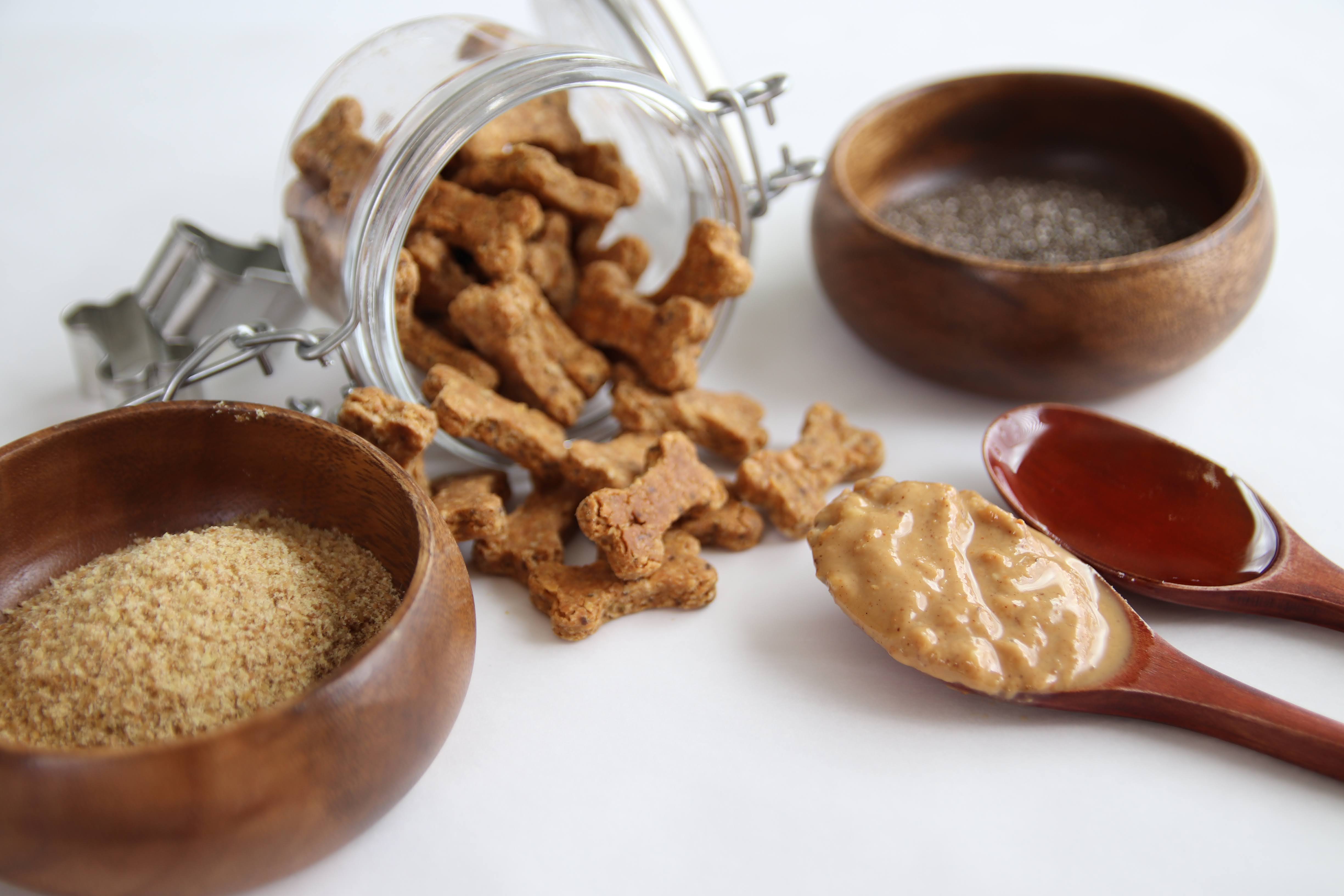Peanut Butter Recipe Dog Biscuits (Gluten-Free)