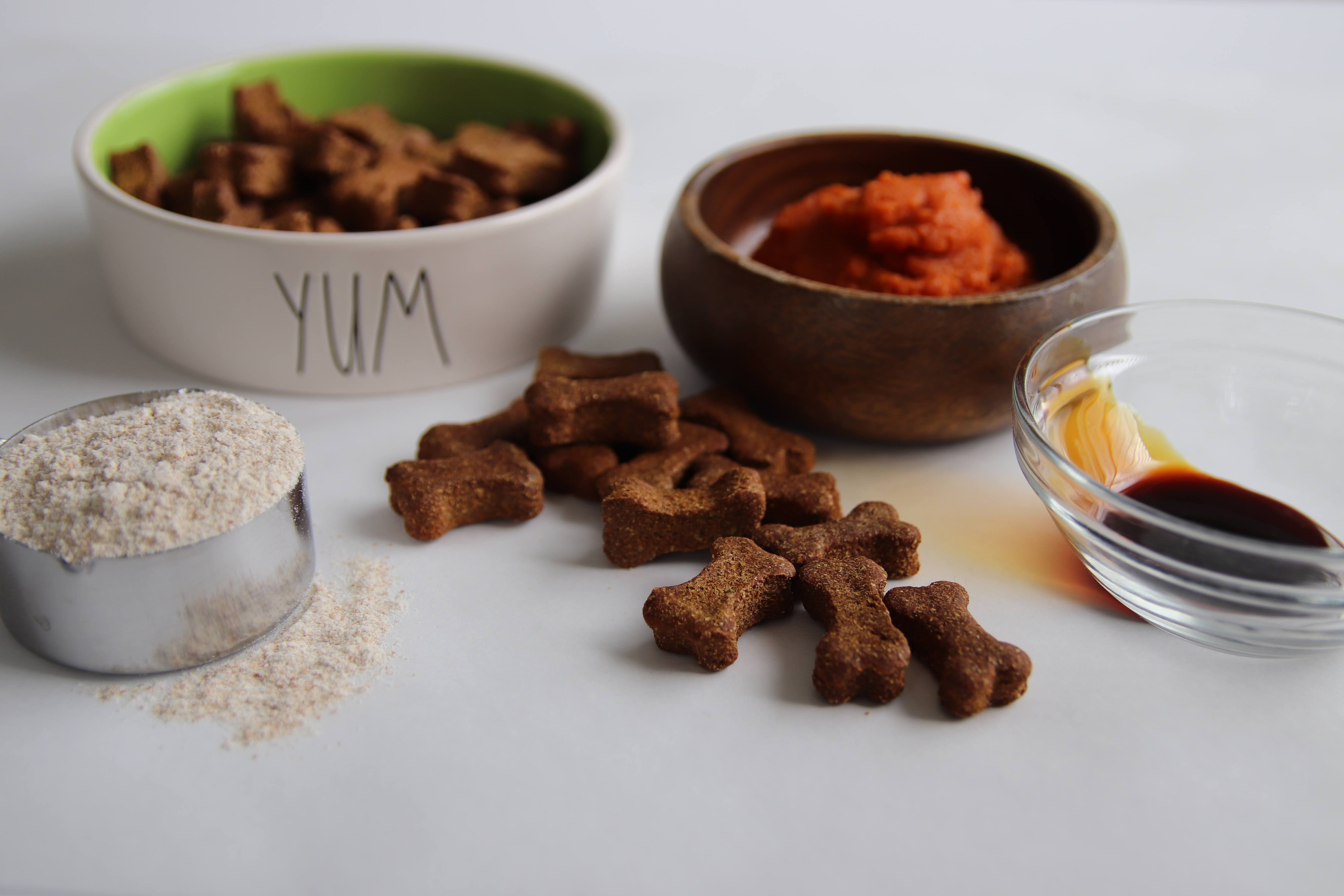 Pumpkin Molasses Recipe Dog Biscuits